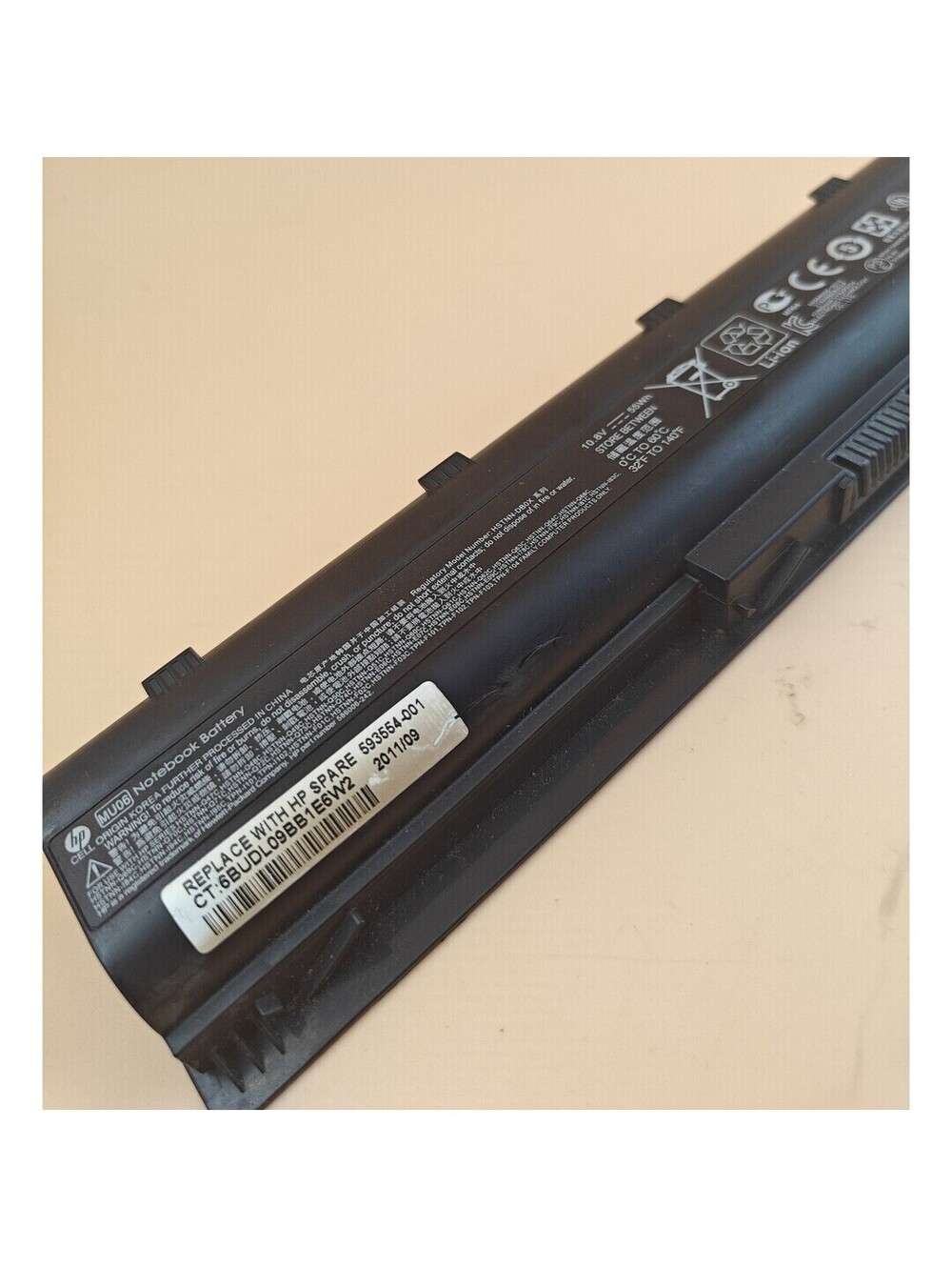 HP MU06 MU09 Laptop Battery 593553-001 DM4 G4 G6 HSTNN-LB0W Preowned